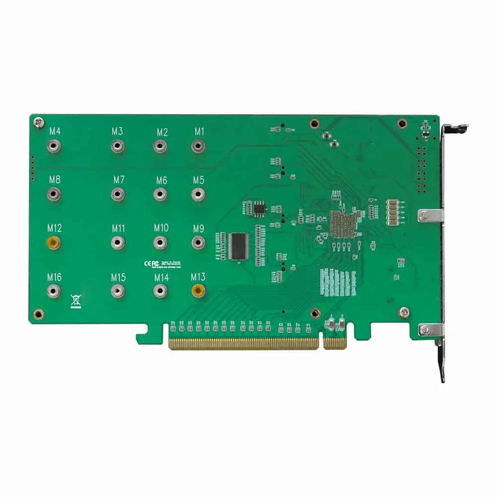 (image for) HighPoint Rocket 1104F M.2 NVMe HBA PCIe Gen3 Storage Solution Card